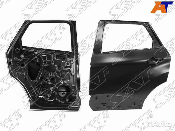 Дверь задняя renault kaptur