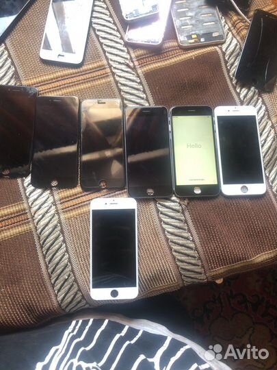 Экран на iPhone 6 и 6s и +адин рабочий