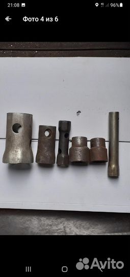 Ключи рожковые, накидные больш.разм.Головки