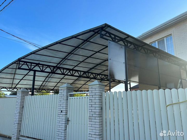 Навесы под ключ / Забор под ключ