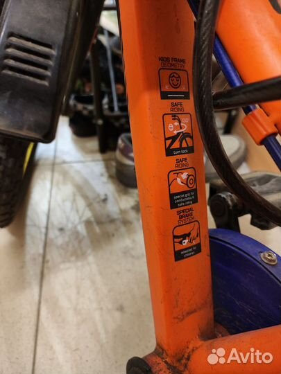 Детский велосипед stern 16 robot