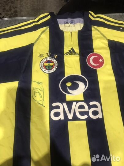 Футболка с автографом Николя Анелька