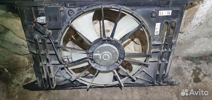 Вентилятор радиатора с дифузором