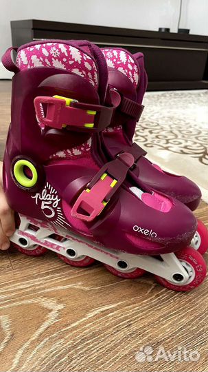Роликовые коньки детские oxelo 30-32