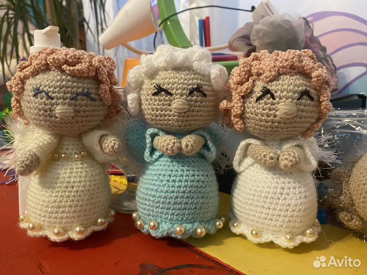 Ангелочек, амигуруми