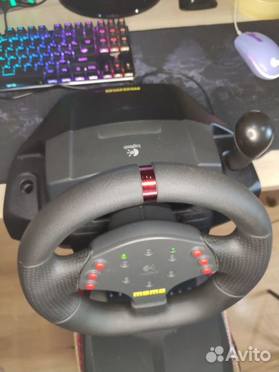 Logitech momo racing 900 градусов