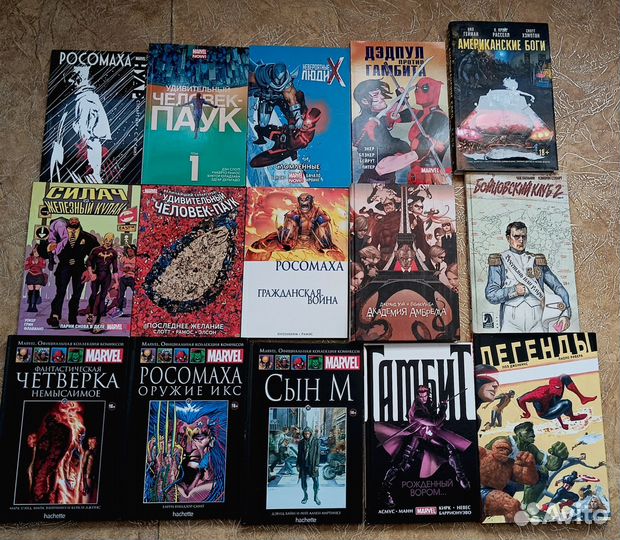 Комиксы Марвел vertigo dark horse бойцовский клуб