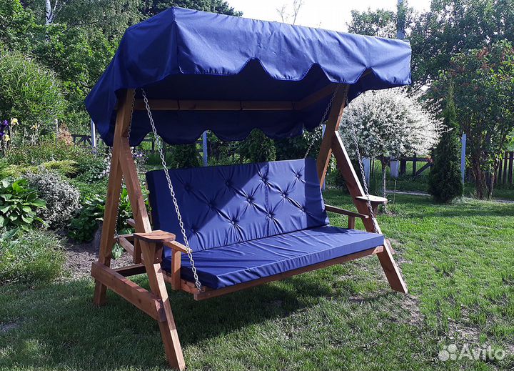 Садовые качели- кровать ''Прага - 1'' (+ подарок)