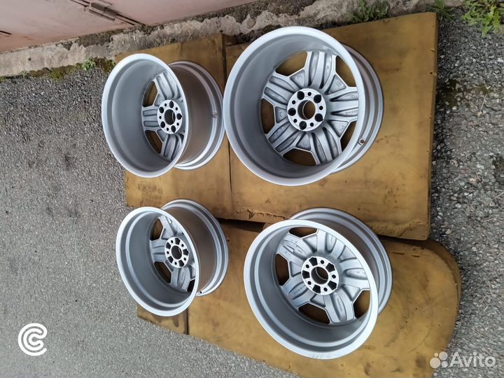 Диски AMG R18 Monoblock Aero разноширокие