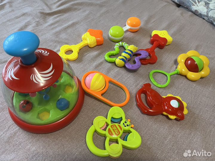 Развивающие игрушки пакетом