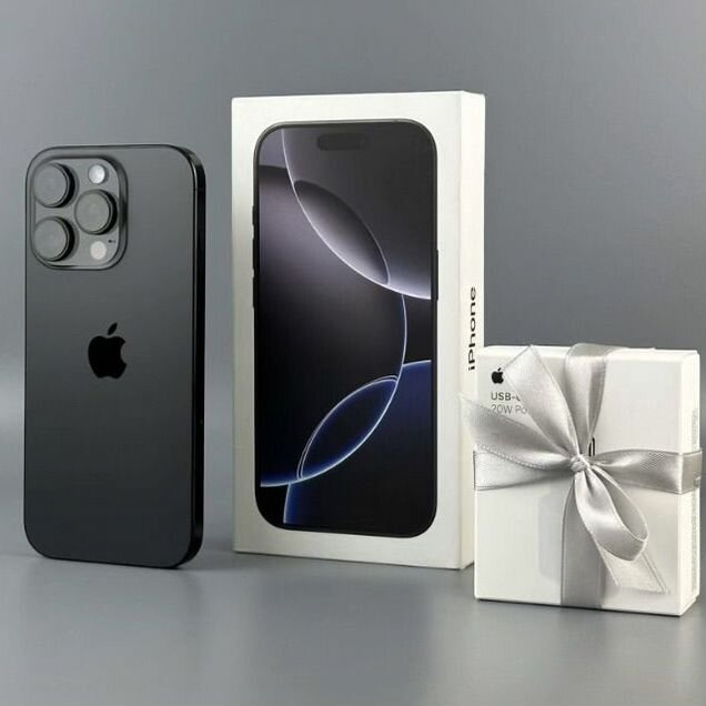 iPhone 16 Pro, 256 ГБ, SIM + eSIM