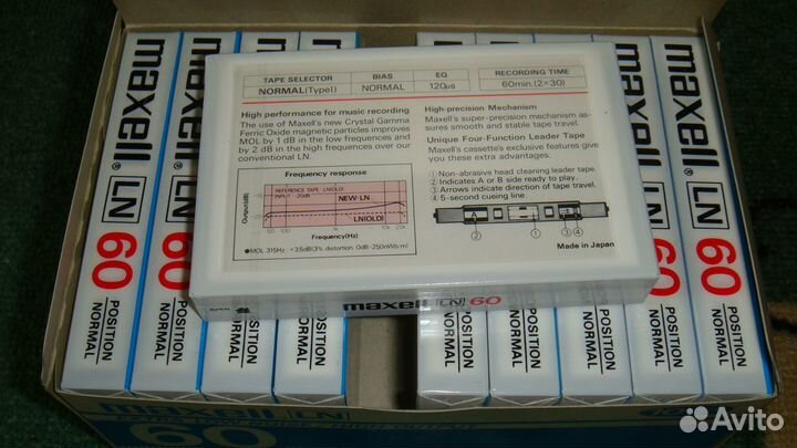 Аудио кассеты maxell