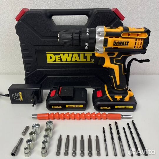 Шуруповерт Dewalt 26v ударный