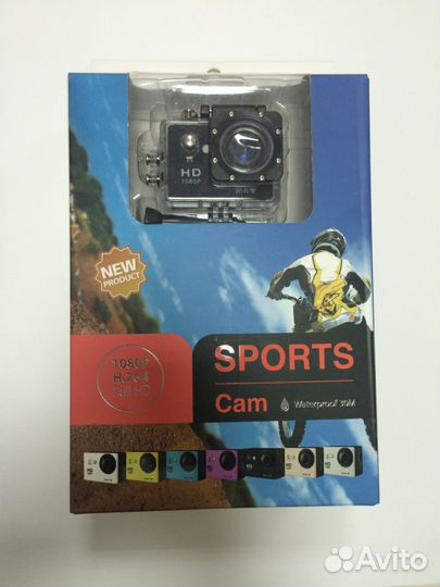 Спорт-камера Sportscam Wi-Fi Full HD 1080