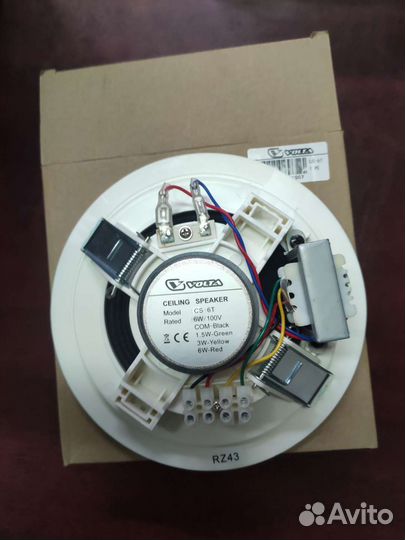 Громкоговоритель потолочный Volta CS-6T