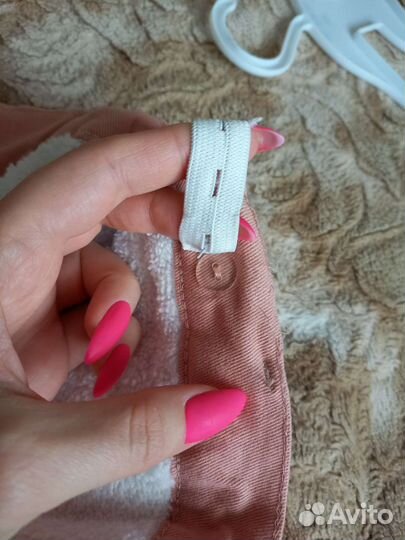 Брюки утеплённые на девочку