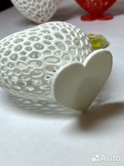 Сувенир сердце, вектри надпись