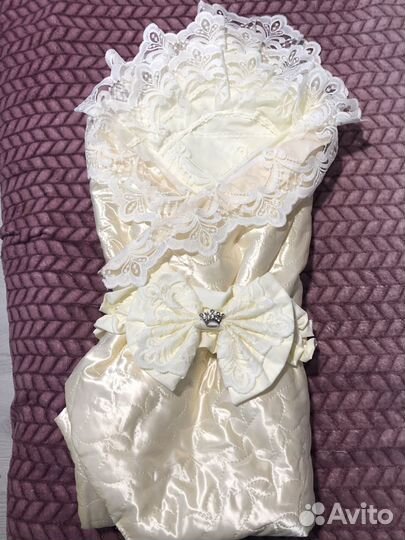 Конверт на выписку для девочки