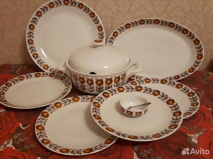 Столовый сервиз фарфор MZ Чехословакия