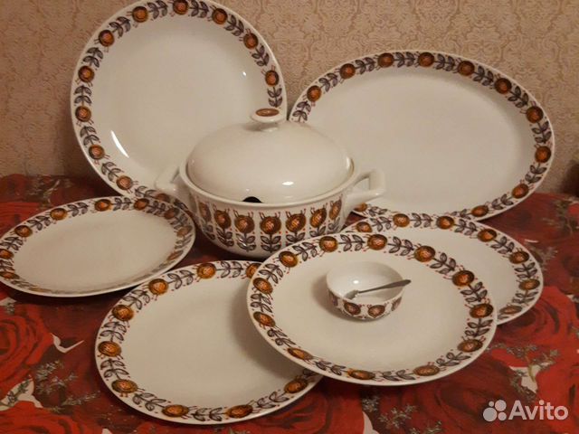 Столовый сервиз фарфор MZ Чехословакия