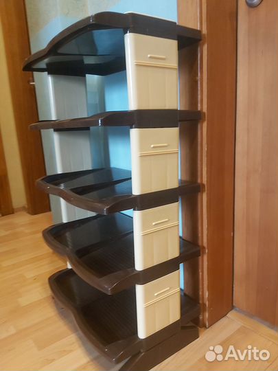 Полка для обуви пластиковая