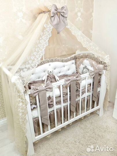 Бортики в кроватку