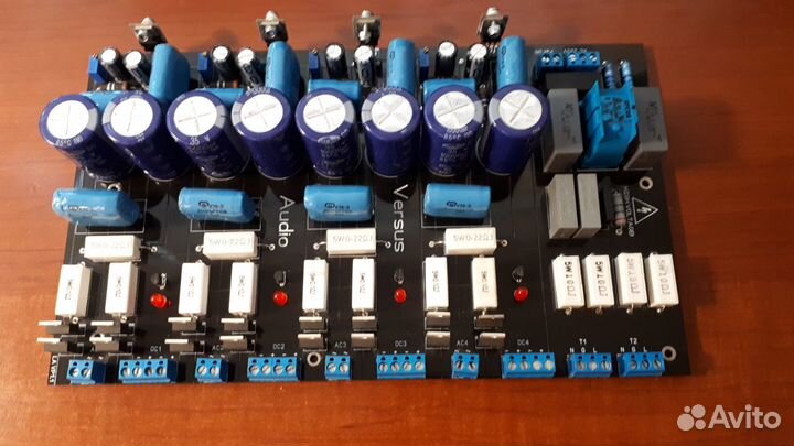Плата 4-х канального линейного блока питания