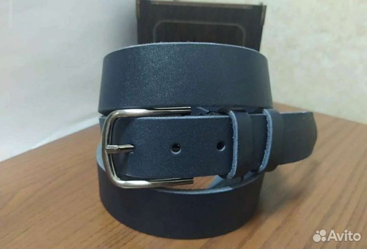 Мужской ремень из натуральной кожи. Новый