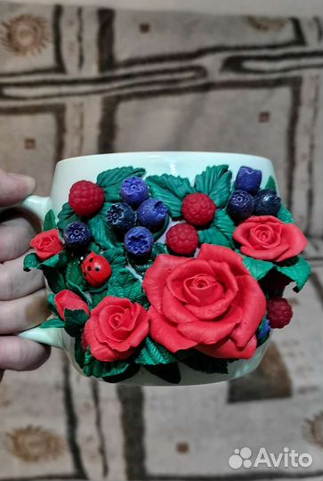 Кружка с декором