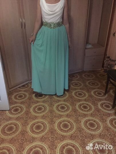 Платье в пол