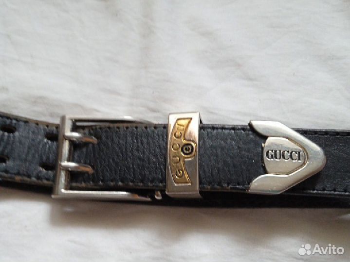 Мужской кожаный ремень Gucci