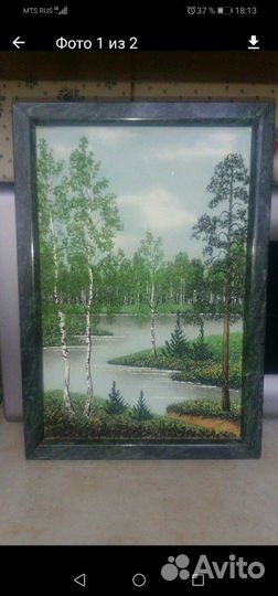 Картина из натурального камня