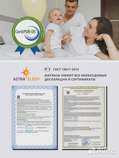 Матрас Astra Sleep Basic Roll 15 80х200 см