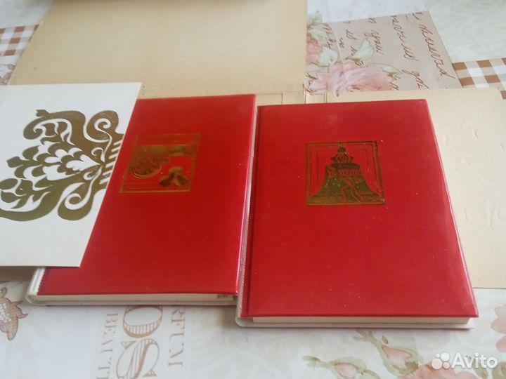 Подарочный набор записная книжка и блокнот СССР