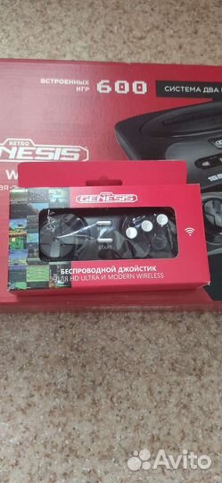 Retro Genesis Remix Wireless (600 игр 8+16 bit)