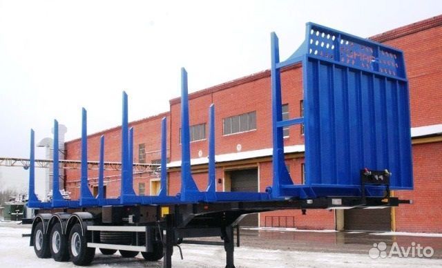 Полуприцеп лесовоз (сортиментовоз) Авиком 98713-01, 2023