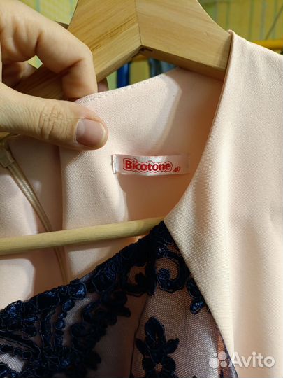 Платье розовое