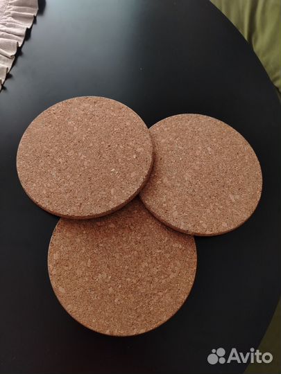 Подставки под горячее пробковые IKEA