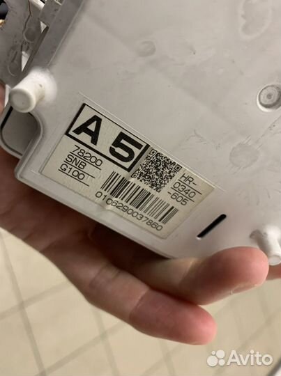 Щиток приборов honda civic