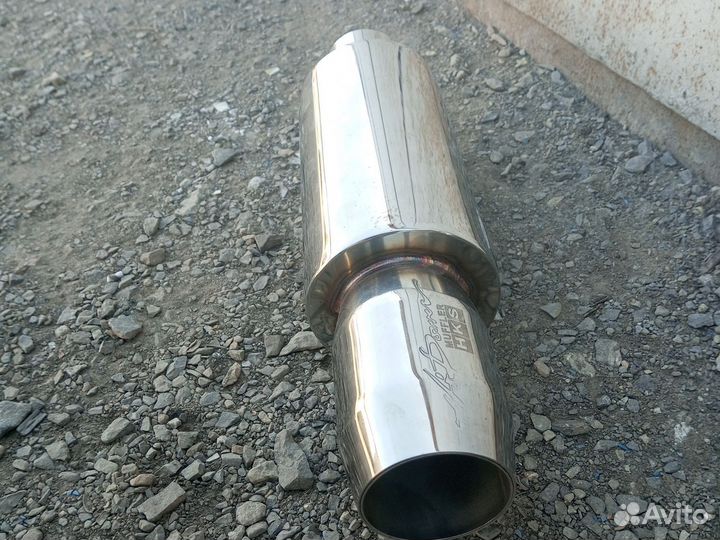 Выхлопная банка прямоток