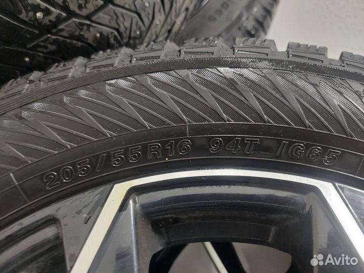 Yokohama iceGuard ig65 на дисках RST r093 на vag