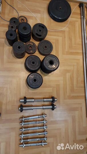 Блины, грифы, штанги