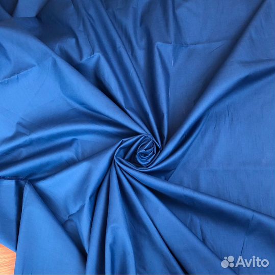 Комплект «Синий», сатин однотонный 100 хлопок