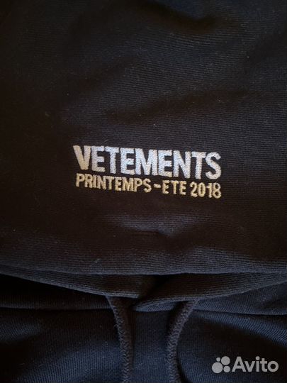 Vetements eye of horus худи