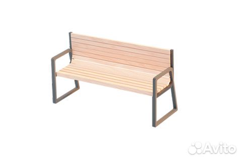 Скамейка деревянная
