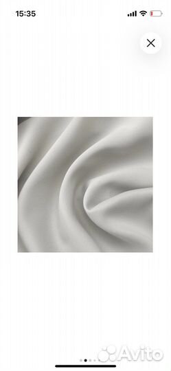 Шторы светло-серые IKEA майгулл