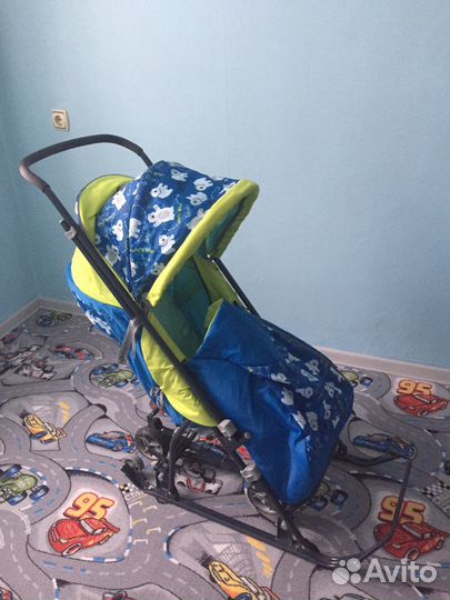 Санки-коляска Nika Умка 3