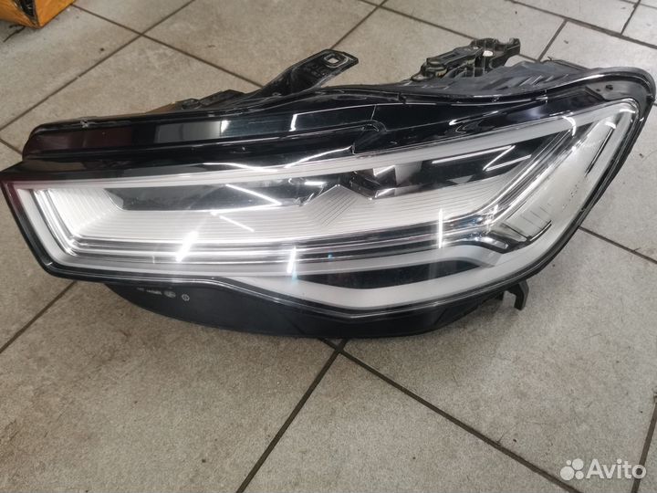 Audi a6 c7 рестайлинг фара левая fulled бу