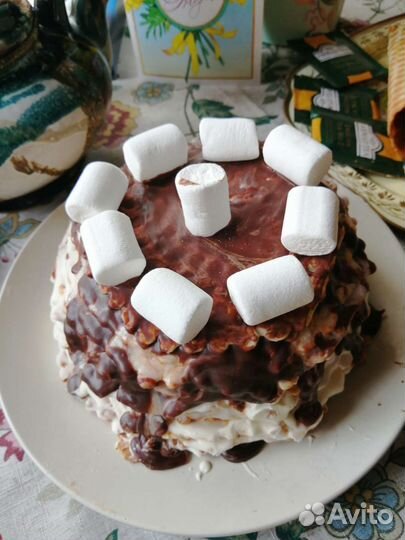 Домашняя выпечка (торты, ватрушки, куличи, вафли)