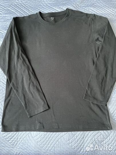 Майка с доинным рукавом мужской uniqlo